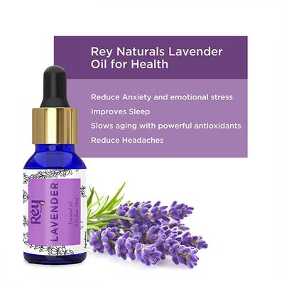Rey Naturals Lavender and Rosemary Essential Oil 15ml each 2's - Essential Oils
