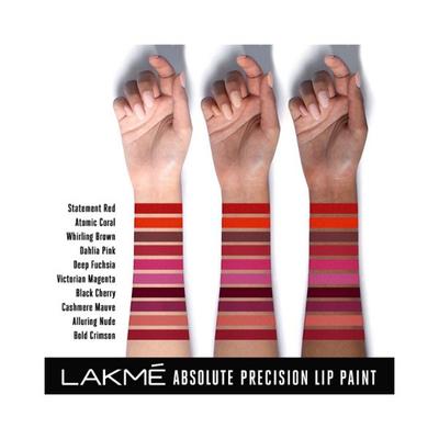 Lakme Absolute Precision Lip Paint Statement Red 3 gm - Lipsticks