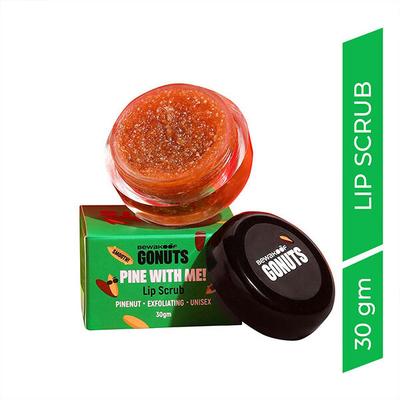 GONUTS By Bewakoof Pine With Me Lip Scrub By Bewakooof 30 gm - Lip Balms