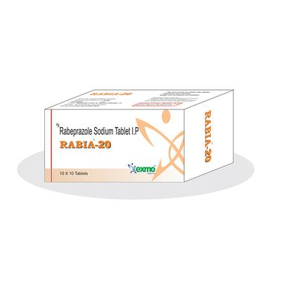 RABIA 20 Tablet 10's - Ulcer/Reflux/Flatulence-Aaa