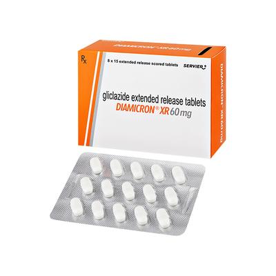 DIAMICRON XR 60mg Tablet 15's - Diabetes-Ant