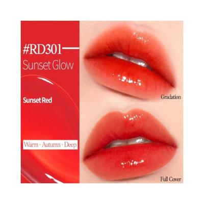 ETUDE Glass Rouge Tint RD301 Sunset Glow 3.2 gm - Lipsticks