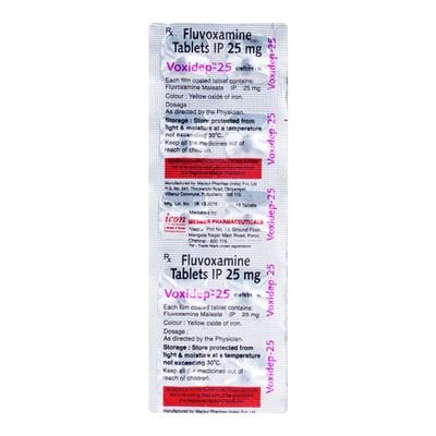 Voxidep 25mg Tablet 10'S - Depression-Ant