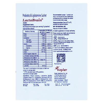 LACTOBRAIN Sachet 1's - Diarrhoea-Ant