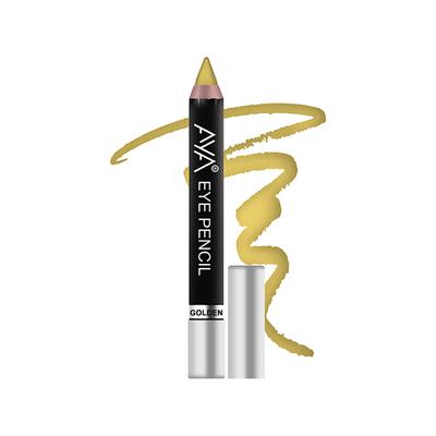 Aya Eye Pencil For Kajal / Eyeliner - Golden 2.8 gm - Eyeliners