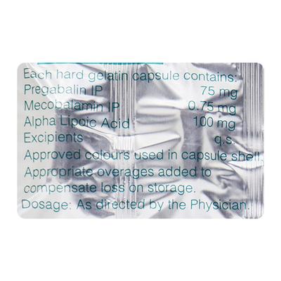 Maxmala Capsule 10'S - Neuropathic Pain-Dru