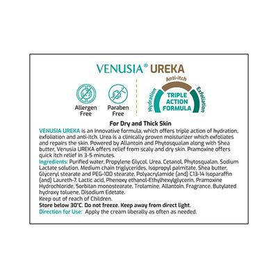VENUSIA UREKA Cream 100g - Dry Skin-Emo