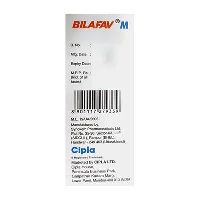 BILAFAV M Mango Flavour Suspension 60ml - Allergies-Ant