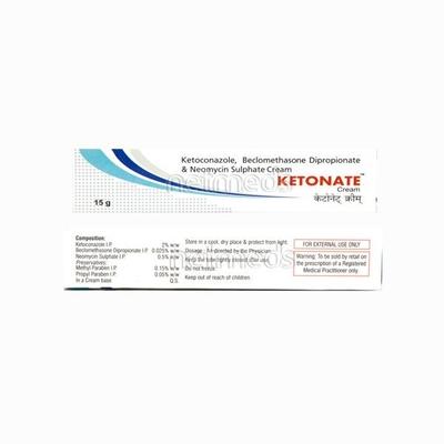 Ketonate Cream 15gm - Skin Infections-Toc