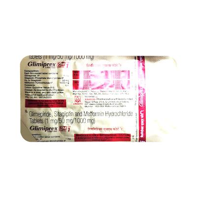 GLIMIPREX SM FORTE 1 Tablet 10's - Diabetes-Ant