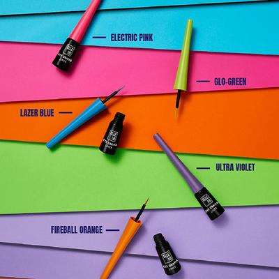 Elle18Eyedrama Liner Fireball Orange 3 ml - Eyeliners