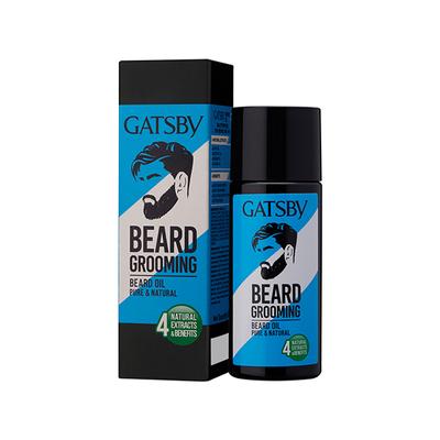 Gatsby Beard Oil Pure and Natural 50 ml - Hair Oils