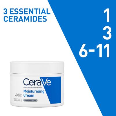 CeraVe Moisturising Cream For Dry To Very Dry Skin 340 gm - Lotions & Creams