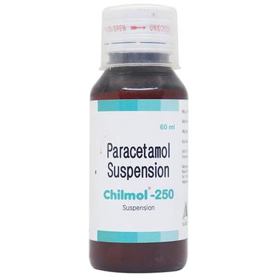 Chilmol 250mg Suspension 60ml - Fever-Non