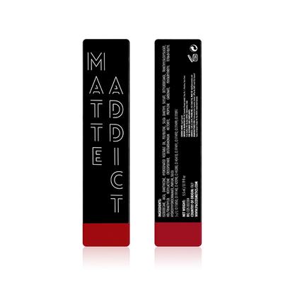 PAC Matte Addict Non Drying Intensely Pigmented Comfortable Matte 12H Wear - Kiss Me Baby (5.5 ml) - Liquid Lipsticks
