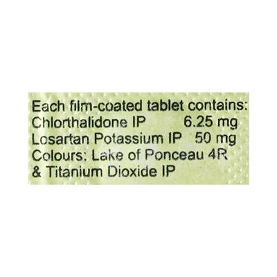 CTD L 6.25/50mg Tablet 10'S - Hypertension-Ang