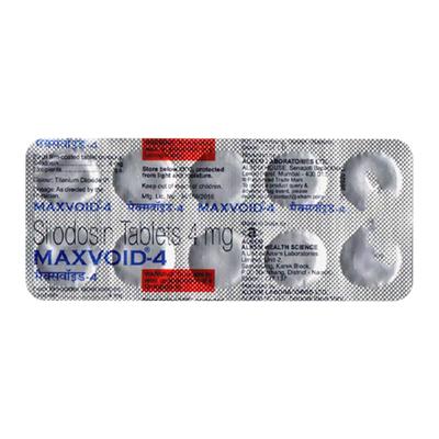 Maxvoid 4mg Tablet 10'S - Bladder And Prostate Disorders-Dru