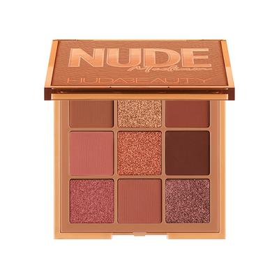 Huda Beauty Nude Obsessions Eyeshadow Palette (9X1.1G) Medium Nude 9.9 gm - Eye Shadow Palettes