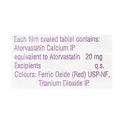 Aztor 20mg Tablet 15'S - High Cholesterol-Dys