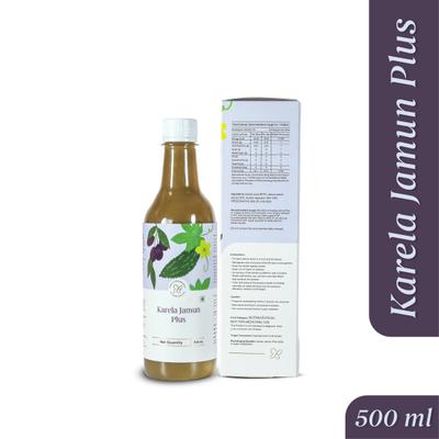 Forestreasures Karela Jamun Plus Juice 500ml - Ayurvedic Juices