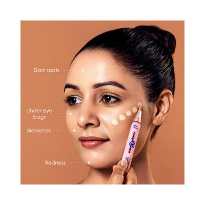 Blue Heaven Erase & Enhance Full Coverage Concealer Pen Yellow 2 ml - Concealer