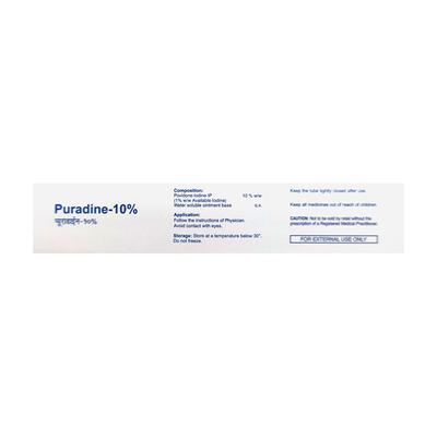 PURADINE 10% Ointment 15g - Wound Care-Ski