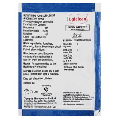 UGICLEAN SUGAR FREE Granules 5gm - Supplements-Sup