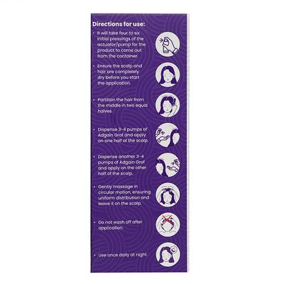 ADGAIN GROF Liquid 30gm - Hair Loss-Oda