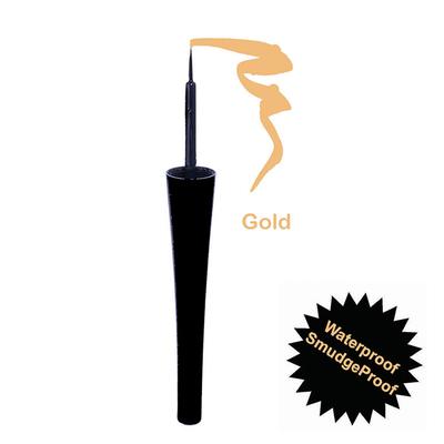 Bonjour Paris Insta Dramatic Water Proof Liquid Eyeliner Gold 6 ml - Eyeliners