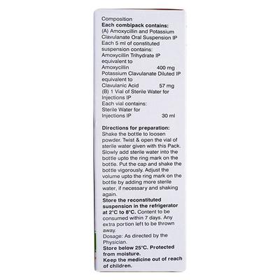 Duet Dds 457mg Suspension 30ml - Bacterial Infections-Pen