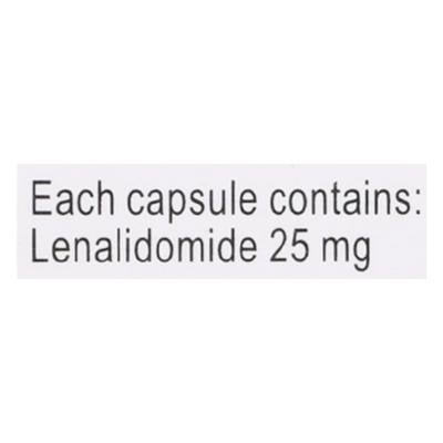 Lenalid 25mg Capsule 30'S - Cancer Oncology-Cyt