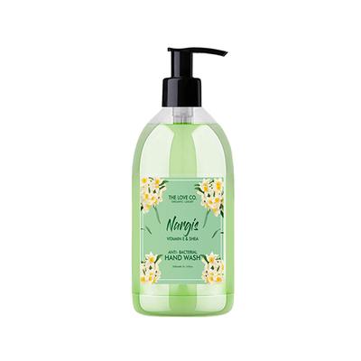 The Love Co. Nargis Hand Wash For Moisturized Hand - Gentle Cleanser for Soft Hands - Liquid Hand Soap Suitable for Sensitive Skin 300 ml - Hand Wash & Soaps