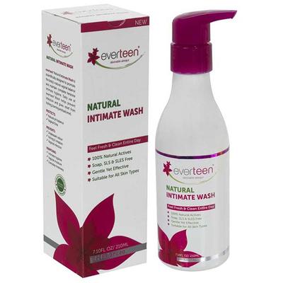 everteen Natural Intimate Wash for Feminine Hygiene in Women 210 ml - Intimate Care