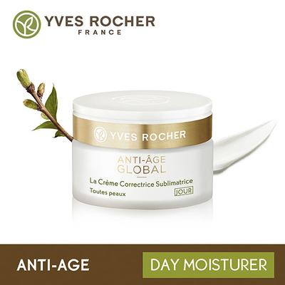 Yves Rocher Anti Age Global Anti Ageing Beautifying Cream Day All Skin Types 50 ml - Women Perfumes (Edt/Edp)
