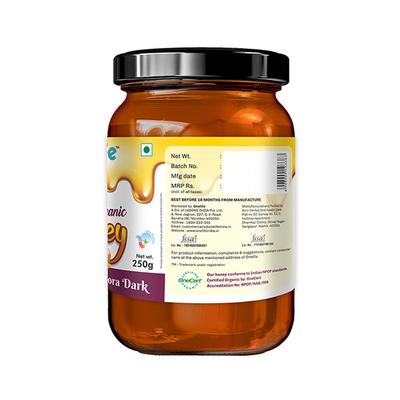 Onelife Organic Honey - Multiflora Dark 250 gm - Herbal Dietary Supplement