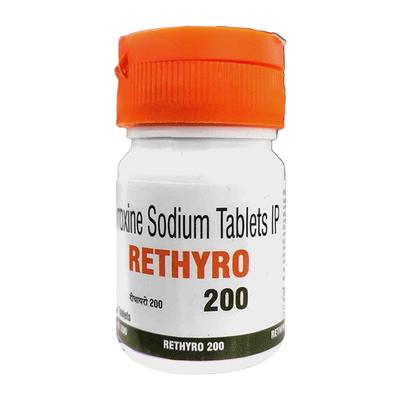 RETHYRO 200 Tablet 120's - Hypothyroidism