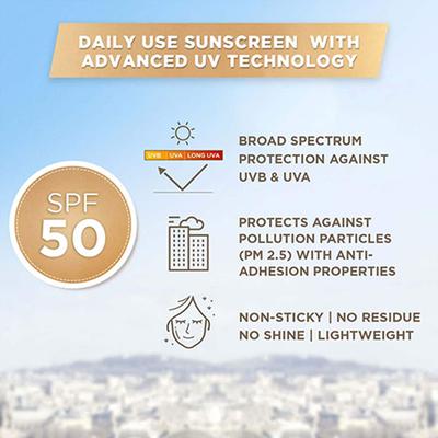 L'Oreal Paris Uv Defender Uv Serum Protector SPF 50+ Pa++++, Moist & Fresh 50 ml - Face Sunscreen