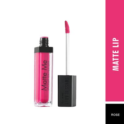 Swiss Beauty Ultra Smooth Matte Liquid Lipstick - (Rose) 6 ml - Liquid Lipsticks