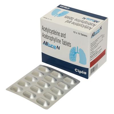 ABLUNG N Tablet 15's - Asthma/COPD-Ast