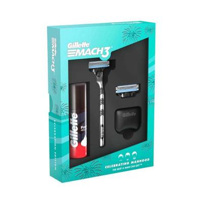Gillette Mach 3 Celebrating Manhood Gift Pack 1's - Razors & Cartridges