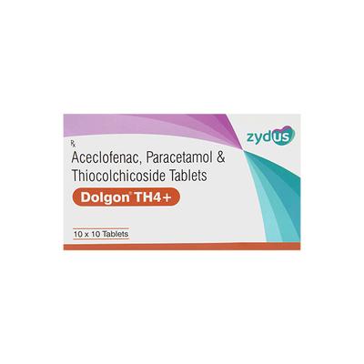 DOLGON TH 4+ Tablet 10's - Pain relief-Nsa