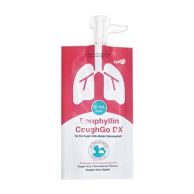 DERIPHYLLIN COUGHGO DX SUGAR FREE STRAWBERRY FLAVOUR Siplet 10ml - Cough And Cold-Cou