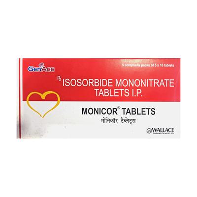 Monicor 20mg Tablet 10'S - Angina