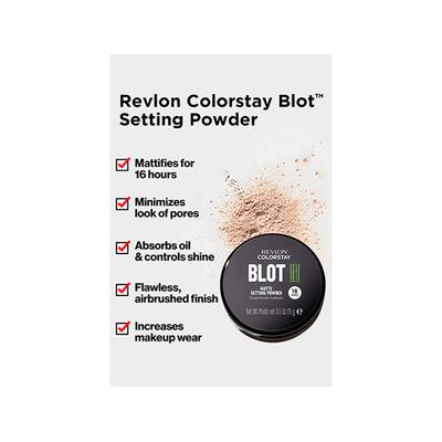 Revlon Colorstay Blot Setting Powder 15gm - Loose Powder