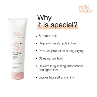 Milk Shake Lifestyling Smoothing Cream 150 ml - Clays & Mousses