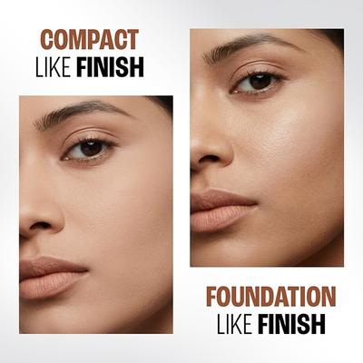 Lakme 9To5 Double Duty Dual Finish Compact, Foundation+Compact,Lightweight, Longstay, Almond 9 g - Compact Powder