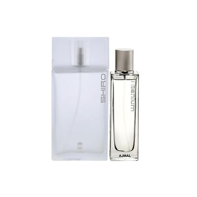 Ajmal Shiro EDP Citrus Spicy Perfume And Titanium EDP Citrus Spicy Perfume 190 ml - Men Perfumes (Edt/Edp)