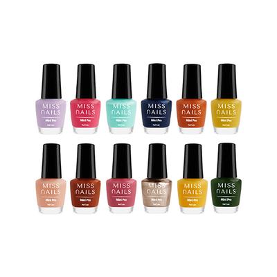 Miss Nails Mini Pro Unstoppable and Fearless 6ml each 12's - Nail Polish