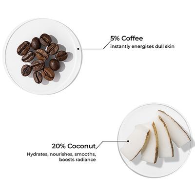 Brillare Coffee & Coconut Body Wash For Energized & Moisturised Skin 200 ml - Shower Gels & Body Wash