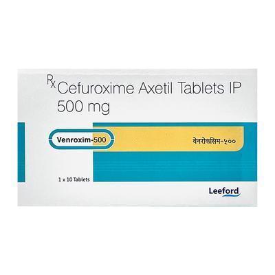 VENROXIM 500 Tablet 10's - Bacterial Infections-Cep